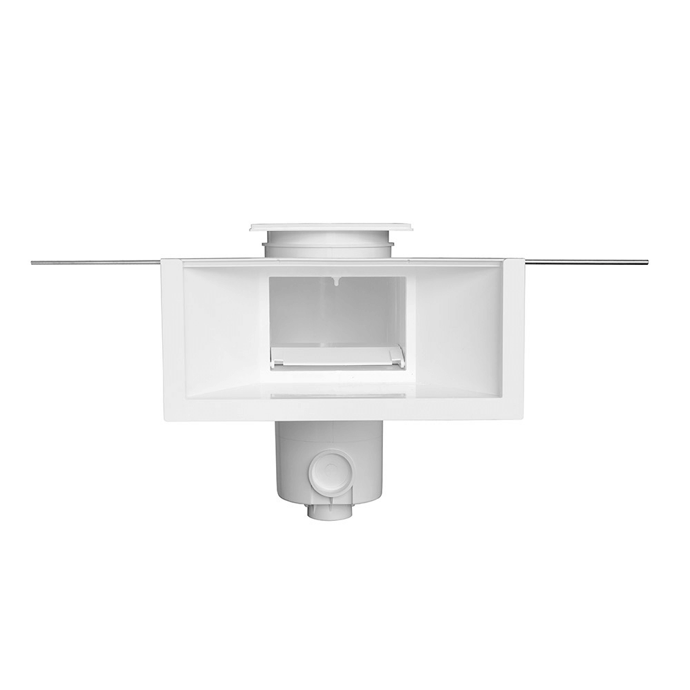 40065000 Skimmer liner SL119-M-MR with insert, white Скиммер, большая ниша + удлинение, с вкладышем