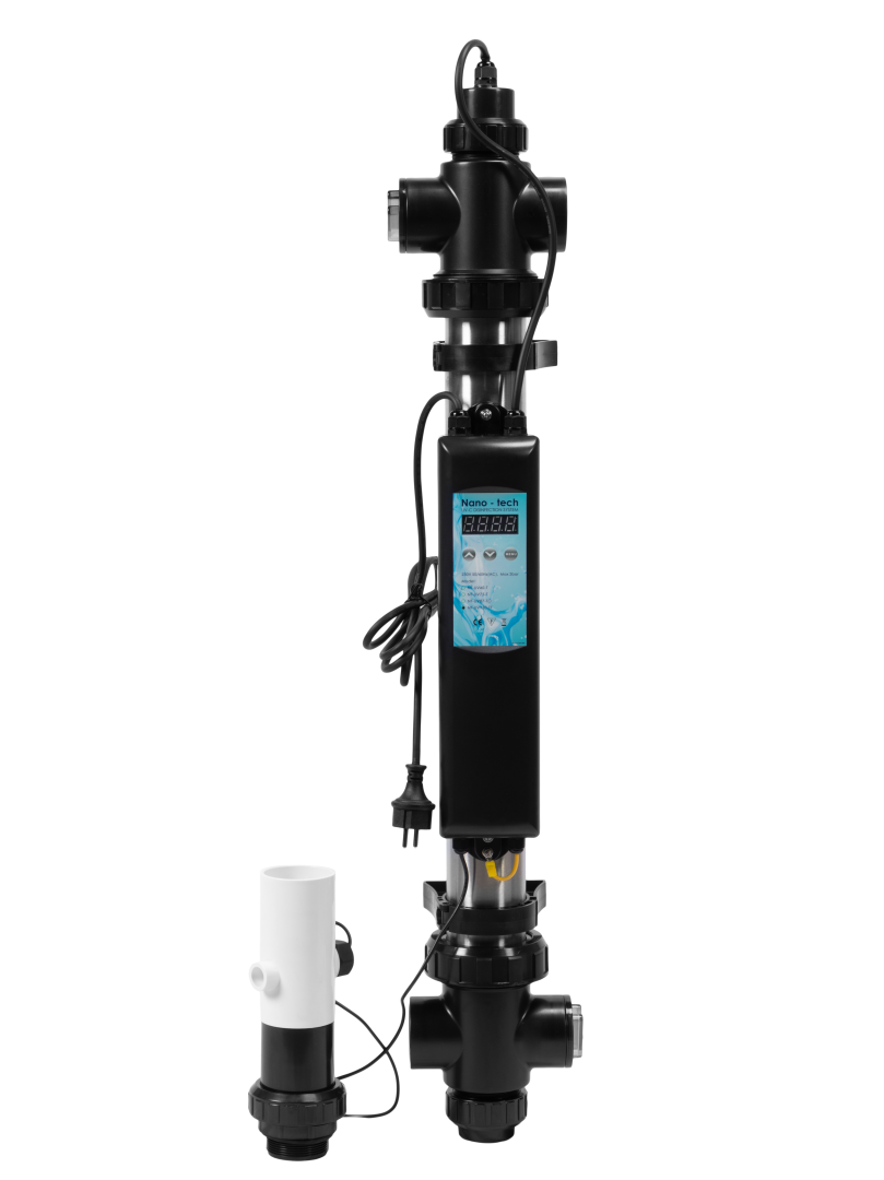 88049030 УФ-установка BWT Nano Tech UV-C Timer-Flowswitch NT-UV130TF, 130 Вт, 30 м3/ч, до 130м4