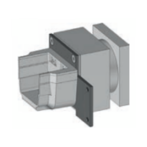 32520399 Опора для балки покрытия Stardeck ineo со стенкой шахты