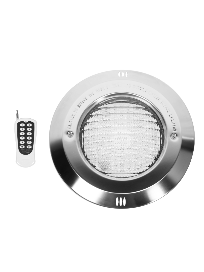 9040719 Прожектор пласт.с рамкой из н/ст.16Вт/12В плитка c LED-элем.Emaux LED-NP300-S