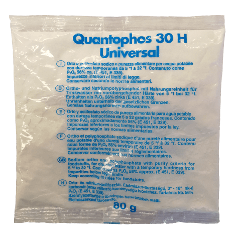 160380 Quantophos Universal 30H Реагент для дозирования, 80 г.