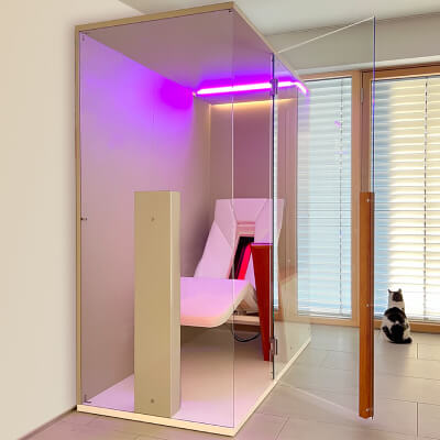 Infrarotkabine ZEN Lounge 1 für 1 Person