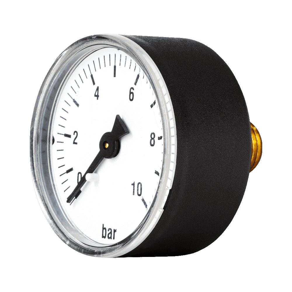84654 Manometer 1/4 0-10 bar axial Манометр аксиальный
